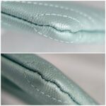 Chanel Pouch AP1186 Light Blue Grained Calfskin with Silver Hardware #RKYY-2 - Image 7