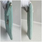 Chanel Pouch AP1186 Light Blue Grained Calfskin with Silver Hardware #RKYY-2 - Image 5