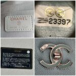 Chanel Pouch AP1186 Light Blue Grained Calfskin with Silver Hardware #RKYY-2 - Image 8