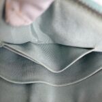 Chanel Pouch AP1186 Light Blue Grained Calfskin with Silver Hardware #RKYY-2 - Image 9