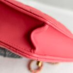 Chanel Wallet On Chain Pearl Crush Pink Lambskin with Gold Hardware #GULOK-1 - Image 12