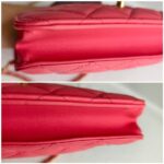 Chanel Wallet On Chain Pearl Crush Pink Lambskin with Gold Hardware #GULOK-1 - Image 10