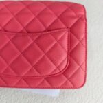 Chanel Wallet On Chain Pearl Crush Pink Lambskin with Gold Hardware #GULOK-1 - Image 6