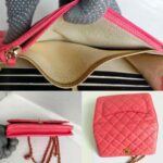 Chanel Wallet On Chain Pearl Crush Pink Lambskin with Gold Hardware #GULOK-1 - Image 23