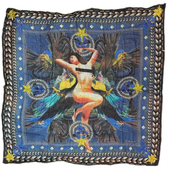 Givenchy Large Modal Mix Cashmere Scarf #RKLC-3