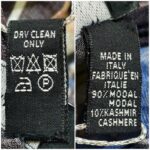 Givenchy Large Modal Mix Cashmere Scarf #RKLC-3 - Image 7