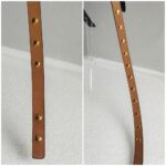 Gucci Black Studded Dragonfly Thin Belt #RKUS-21 - Image 9