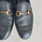 Gucci Loafer Size36.5 Black Calf Leather with Gold Hardware #RKCT-5 - Image 5