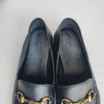 Gucci Loafer Size36.5 Black Calf Leather with Gold Hardware #RKCT-5 - Image 8