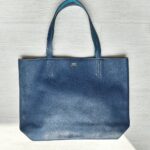 Hermes Double Sense 2 Tones Blue Clemence Leather Bag #RCRK-3