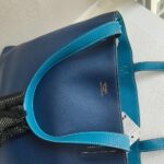 Hermes Double Sense 2 Tones Blue Clemence Leather Bag #RCRK-3 - Image 18