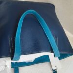 Hermes Double Sense 2 Tones Blue Clemence Leather Bag #RCRK-3 - Image 19