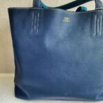 Hermes Double Sense 2 Tones Blue Clemence Leather Bag #RCRK-3 - Image 3