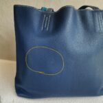 Hermes Double Sense 2 Tones Blue Clemence Leather Bag #RCRK-3 - Image 5