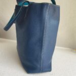 Hermes Double Sense 2 Tones Blue Clemence Leather Bag #RCRK-3 - Image 8