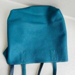Hermes Double Sense 2 Tones Blue Clemence Leather Bag #RCRK-3 - Image 20