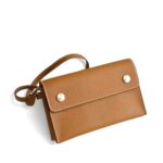 Hermes Hermèsnap Wallet Gold Epsom Leather with Palladium Plated Hardware Bag #RCRK-1