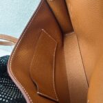 Hermes Hermèsnap Wallet Gold Epsom Leather with Palladium Plated Hardware Bag #RCRK-1 - Image 21