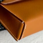 Hermes Hermèsnap Wallet Gold Epsom Leather with Palladium Plated Hardware Bag #RCRK-1 - Image 9