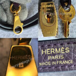 Hermes Kelly 28 Raisin Dark Purple Clemence Leather with Gold Plated Hardware #TYKU-1 - Image 28