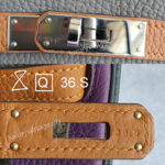 Hermes Kelly Arlequin 35 6tone Clemence Leather with Palladium Hardware #TCKY-6 - Image 31