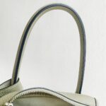 Hermes Lindy 34 Sauge Clemence Leather with Palladium-plated Hardware #RCRK-2 - Image 23