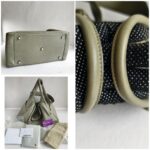 Hermes Lindy 34 Sauge Clemence Leather with Palladium-plated Hardware #RCRK-2 - Image 2