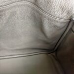 Hermes Lindy 34 Sauge Clemence Leather with Palladium-plated Hardware #RCRK-2 - Image 37