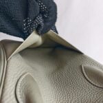 Hermes Lindy 34 Sauge Clemence Leather with Palladium-plated Hardware #RCRK-2 - Image 34