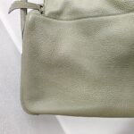 Hermes Lindy 34 Sauge Clemence Leather with Palladium-plated Hardware #RCRK-2 - Image 5