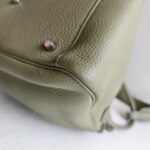 Hermes Lindy 34 Sauge Clemence Leather with Palladium-plated Hardware #RCRK-2 - Image 14