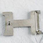 Hermes Mini Constance Reversible Belt Etoupe/Black Size 100cm #RCYU-2 - Image 4