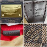 LV Eva Pochette Brown Damier Ebene Coated Canvas with Leather and Gold Hardware #RKYY-1 - Image 14