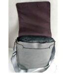 LV Roman Messenger Bag Grey Taiga Leather with Silver Hardware #RKCE-1 - Image 19