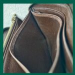 LV Wallet Brown Damier Ebene Coated Canvas with Leather and Gold Hardware #RKLY-10 - Image 20