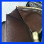 LV Wallet Brown Damier Ebene Coated Canvas with Leather and Gold Hardware #RKLY-10 - Image 22