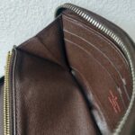 LV Wallet Brown Damier Ebene Coated Canvas with Leather and Gold Hardware #RKLY-10 - Image 26