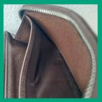 LV Wallet Brown Damier Ebene Coated Canvas with Leather and Gold Hardware #RKLY-10 - Image 27