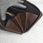 LV Wallet Brown Damier Ebene Coated Canvas with Leather and Gold Hardware #RKLY-10 - Image 7