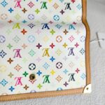 LV Wallet Multicolor Monogram Coated Canvas with Leather and Gold Hardware #RKLY-9 - Image 5