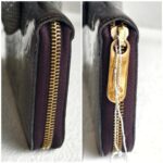 LV Zippy Wallet Amanrante Vernis Leather with Gold Hardware #RKLY-11 - Image 6