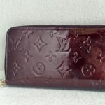 LV Zippy Wallet Amanrante Vernis Leather with Gold Hardware #RKLY-11 - Image 2