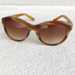 Loewe Sunglasses Brown Acetate Frame and Silver Hardware #GULOY-2 - Image 3
