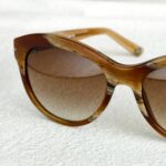 Loewe Sunglasses Brown Acetate Frame and Silver Hardware #GULOY-2 - Image 4