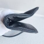 MCM Clutch Bag Black Visetos Monogram Canvas and Silver Hardware #RKKL-1 - Image 9