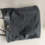 Prada 2way Bag Black Nylon and Leather with Gold Hardware #GULTU-2 - Image 26