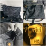 Prada 2way Bag Black Nylon and Leather with Gold Hardware #GULTU-2 - Image 24