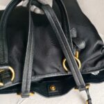 Prada 2way Bag Black Nylon and Leather with Gold Hardware #GULTU-2 - Image 20