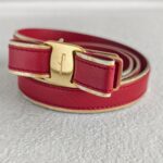 Salvatore Ferragamo Vara Bow Belt #RKUS-22