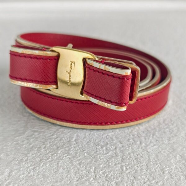 Salvatore Ferragamo Vara Bow Belt #RKUS-22